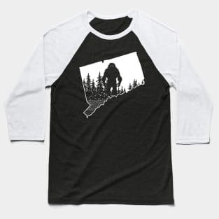 Connecticut Bigfoot Baseball T-Shirt